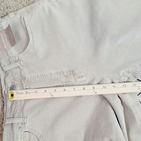 MADEWELL 90'S STRAIGHT JEANS IN DRIFTWOOD, SZ 31 - Picture 14 of 16